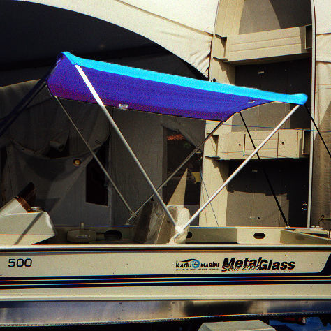 Bimini top para barco - ECONÔMIC 2-BOW - Bailly - para velero / para caseta del timón / para timonel