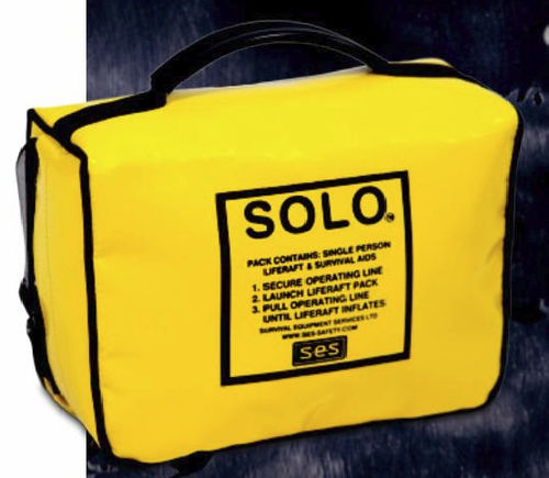 Balsa salvavidas para barco - Solo Survival Pack - SRG International Ltd. - ISO / inflable / autodrizable
