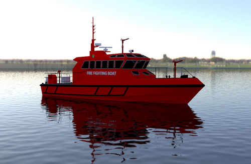 Barco profesional barco de bomberos - 18.5 - ARTE BOAT YARD - intraborda