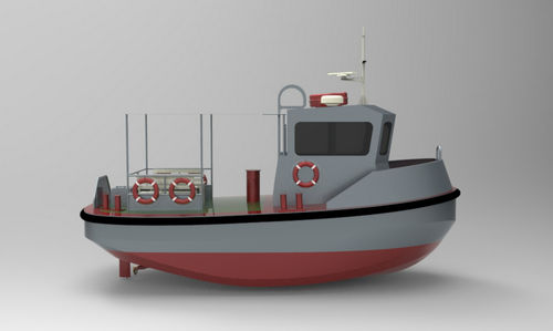 Barco profesional minirremolcador - 10 - ARTE BOAT YARD