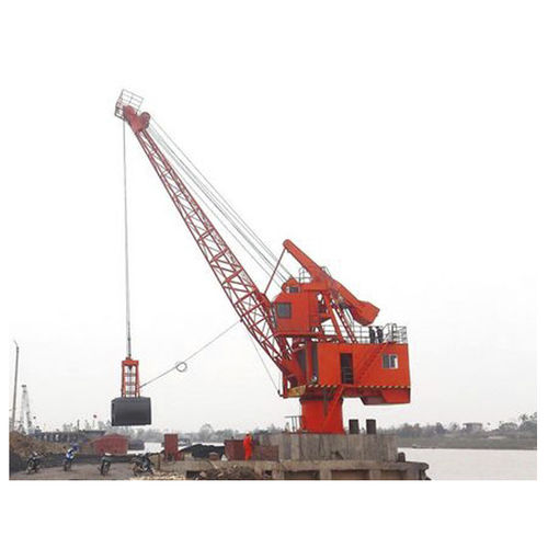 Grúa portuaria - HC - Henan Weihua Heavy Machinery Co., LTD - móvil / de brazo amantillable