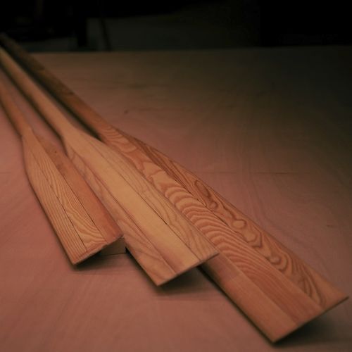Remo para bote de remo - AVIRON - WoodSpars - para bote auxiliar / para barco / de madera