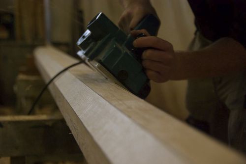 Percha de velero - WoodSpars - de madera