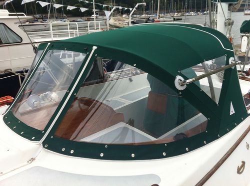 Tela para bimini-top - CLEARFOL® MARINE - EXPAFOL - para toldo de sol / de PVC