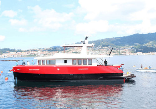 Barco profesional barco de pasajeros - ATLANTIS XCAPE 76 - AISTER ALUMINIUM SHIPYARD - intraborda / de aluminio