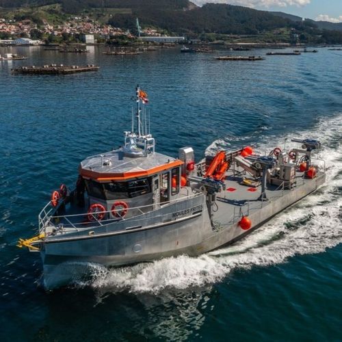 Barco profesional barco para acuicultura - Seafarmer - AISTER ALUMINIUM SHIPYARD
