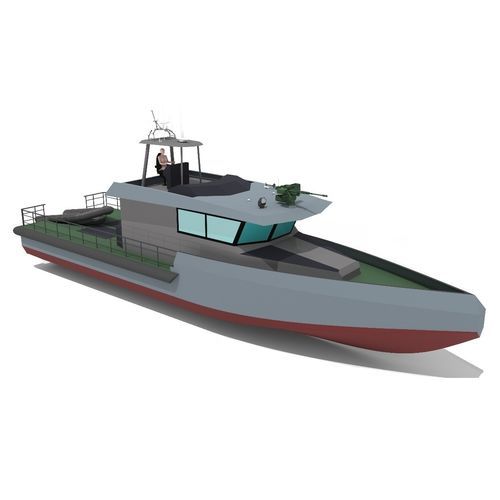 Barco profesional barco de vigilancia - 24 - AISTER ALUMINIUM SHIPYARD - intraborda / diésel