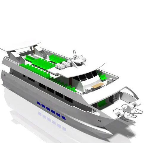 Ferri de pasajeros catamarán - FERRY 24 - AISTER ALUMINIUM SHIPYARD - de aluminio