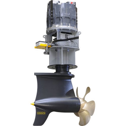 Propulsor acimutal - Hydromaster - externo / submarino / L-drive