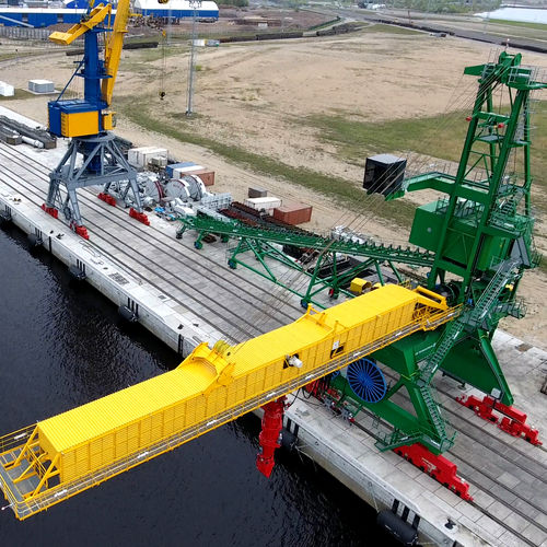 Cargador de buque sobre carril - SLL-2000 - NK TEHNOLOGIJA