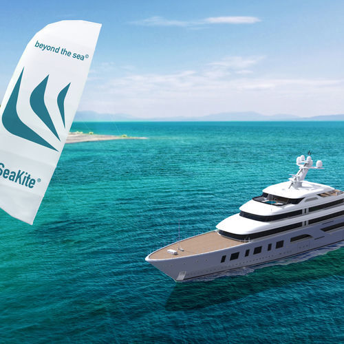 Sistema de cometas para propulsión eólica para buque - SeaKite® 100m² - Beyond the Sea - para barco / para yate