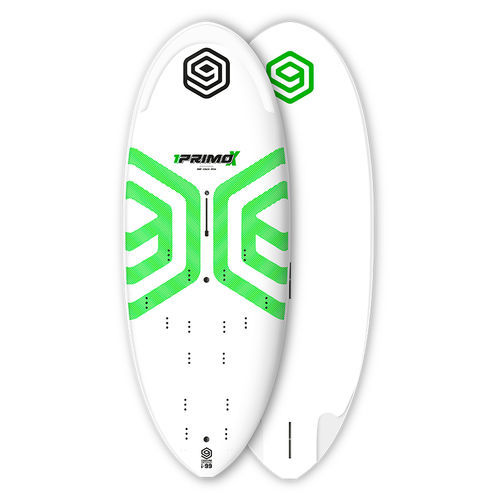 Tabla de windsurf de iniciación - PRIMO X 155	 - I-99 - de velocidad / twin fin