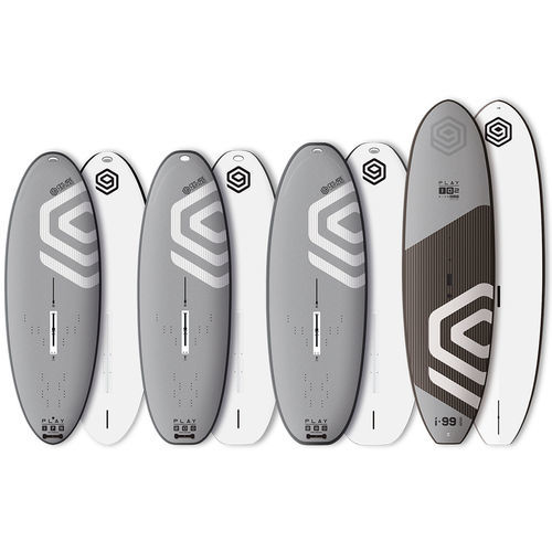 Tabla de windsurf de deporte - Play  - I-99 - wind-SUP / nivel principiante / twin fin
