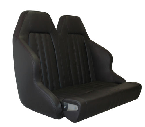 Asiento piloto - Mizar Doppio - Ros Industrie srl - para barco / respaldo alto / 2 plazas