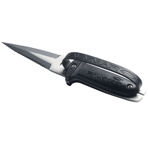 Cuchillo de buceo - ST-BLADE - SALVIMAR s.r.l. - de hoja de doble filo / de pesca