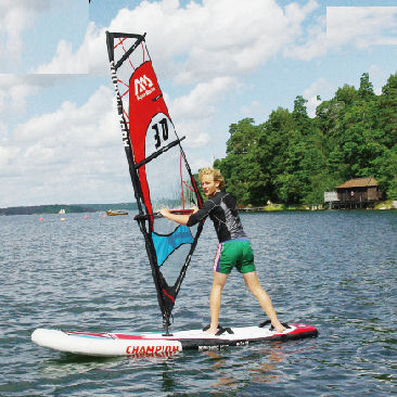 Tabla de SUP hinchable - Champion - aquamarina - allround / de wave / de windsurf