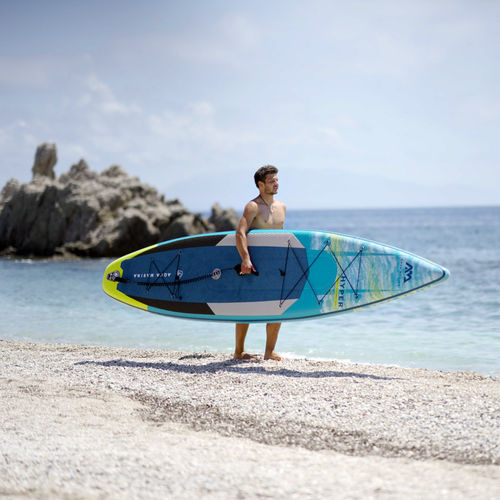 Tabla de SUP hinchable - HYPER - aquamarina - de travesía / de paseo / de PVC