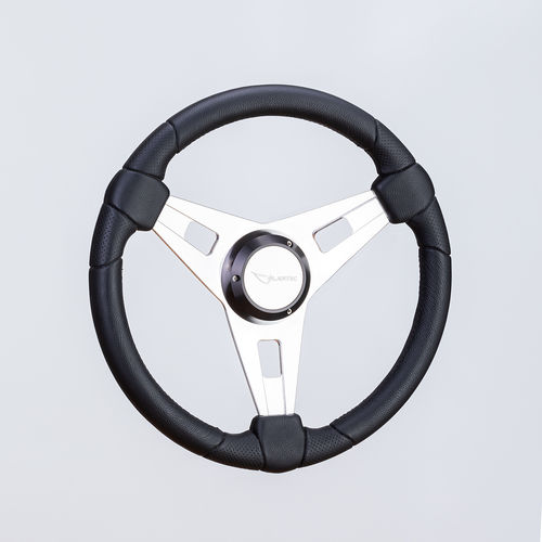 Volante para barco de motor barnizado con poliuretano - SW0043 pol - Volantec OOD - de aluminio / racing / tradicional