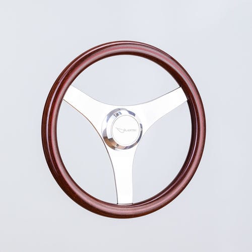 Volante para barco de motor de aluminio - SW0045 pol/mah-medium - Volantec OOD - de caoba / tradicional / de diseño