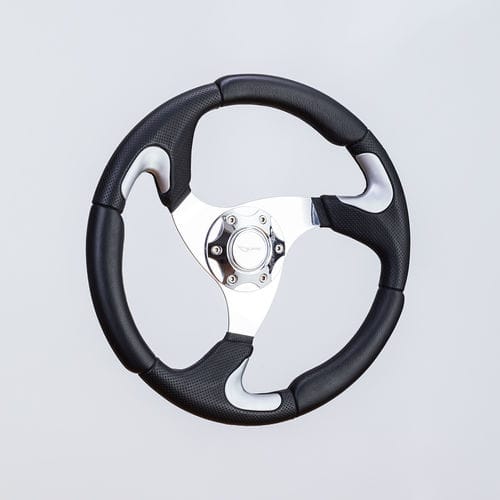 Volante para barco de motor barnizado con poliuretano - SW0093 Fal pol/sat - Volantec OOD - de aluminio / racing / tradicional