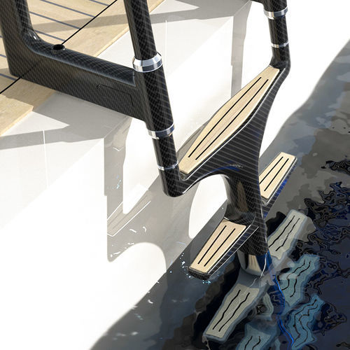Escalera para yate - Dive Ladder - X-Quip - plegable / de baño / de seguridad