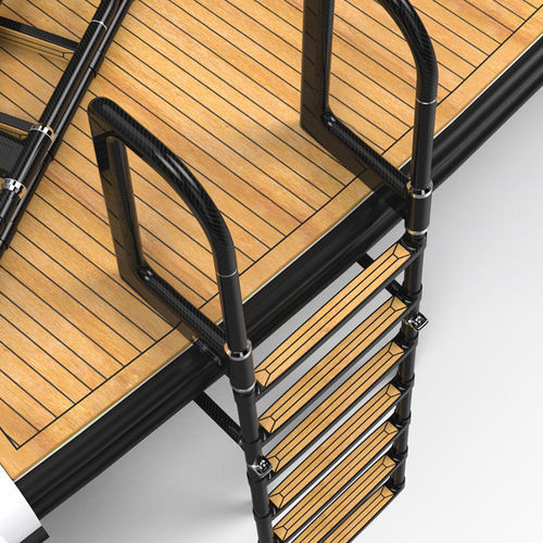 Escalera para yate - X-Quip - plegable / de baño / de embarque