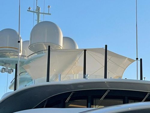 Mástil para toldo para yate - conical - X-Quip - de carbono / de acero inoxidable