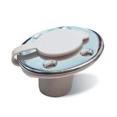 Portabandera para barco - Tietoset Marine Ltd. - de acero inoxidable