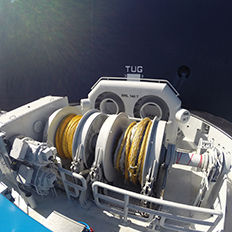 Chigre de remolcado - DMT MARINE EQUIPMENT SA - para buque / para remolcador / con motor hidráulico