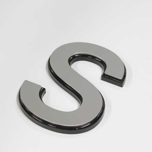 Letra para yate - Arte & Comunicazione S.r.l. - de acero inoxidable pulido