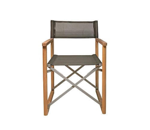 Silla tipo director de cine para barco - South - Mia Marin - plegable / de madera