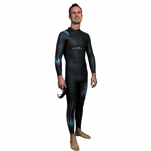 Traje húmedo para apnea - Abyss - EPSEALON - de manga larga / de una pieza / 2 mm