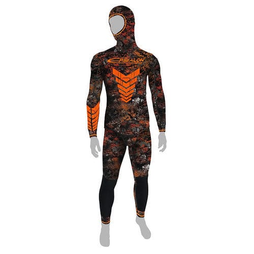 Traje para pesca submarina - NEOS  - EPSEALON - de buceo / traje húmedo / de una pieza