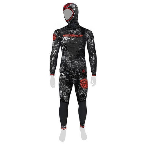Traje húmedo para deportes náuticos - Seabass - EPSEALON - de manga larga / de una pieza / con capucha