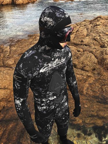 Traje húmedo para pesca submarina - Shadow - EPSEALON - con capucha / de manga larga / de dos piezas