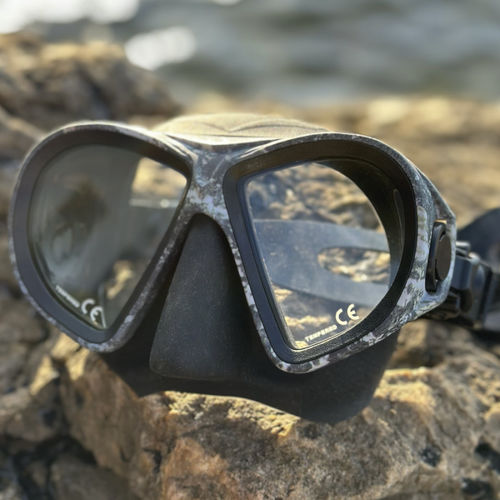 Gafas de buceo con dos cristales - Horus camo noir - EPSEALON - para buceo profesional