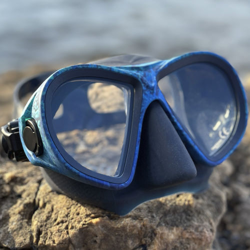 Gafas de buceo con dos cristales - Horus camo bleu - EPSEALON - para buceo profesional