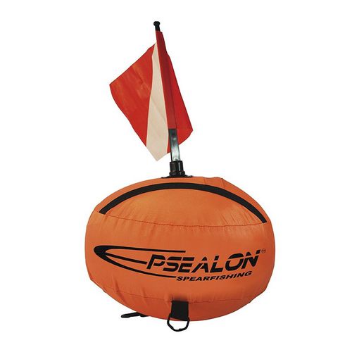 Boya para la señalización de buceo - Torpedo - EPSEALON - de PVC / cilíndrica / naranja