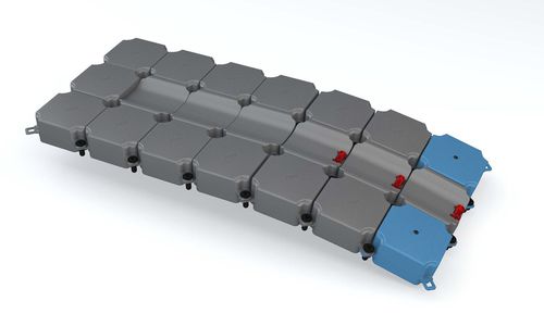 Pantalán flotante - Jet Slider 350 - BulDock Ltd. - modular / para amarre en seco de motos acuáticas / para puerto deportivo
