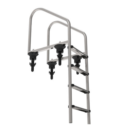 Escalera para pantalán - BulDock Ltd. - fija / de baño / de embarque