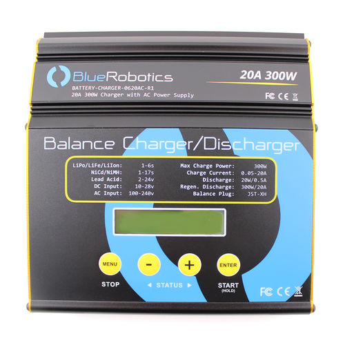 Cargador de batería - Lithium charger - BlueRobotics - marino