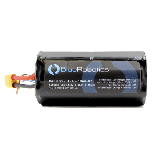 Batería marina - Lithium battery - BlueRobotics - para ROV / para AUV / 14.8V