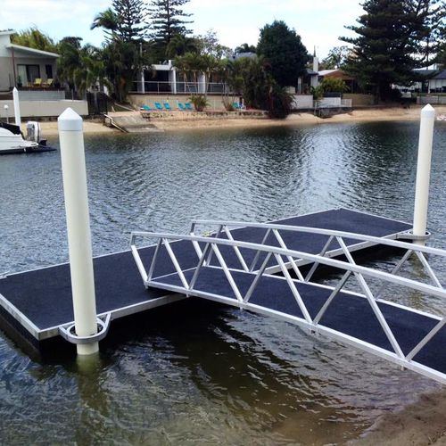 Pantalán flotante - Strut  - GCProperty Pty Ltd T/A GCMarine - de amarre / para puerto deportivo / de hormigón