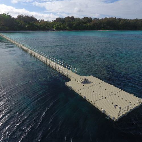Pantalán flotante - Rotodock  - GCProperty Pty Ltd T/A GCMarine - modular / de trabajo / para puerto deportivo