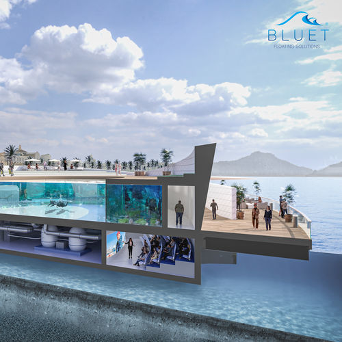 estructura flotante - BLUET FLOATING SOLUTIONS