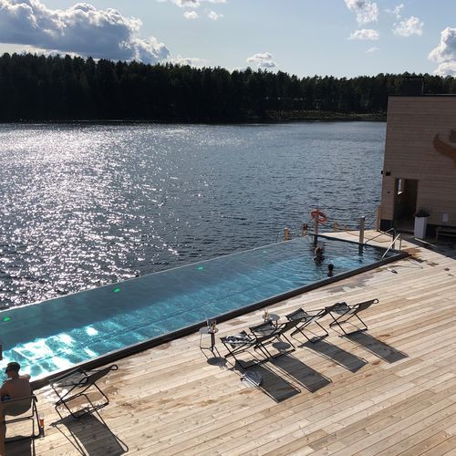 Piscina flotante - Stainless Steel - BLUET FLOATING SOLUTIONS