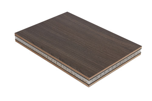 Panel sándwich para aislamiento acústico - Acoustream™ XR2 CB - La Boisserolle - nido de abeja de polipropileno / de caucho / madera contrachapada