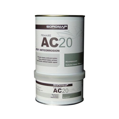 Imprimación para barco - AC20 - GROUPE SOROMAP - para acero / epoxi / bicomponente