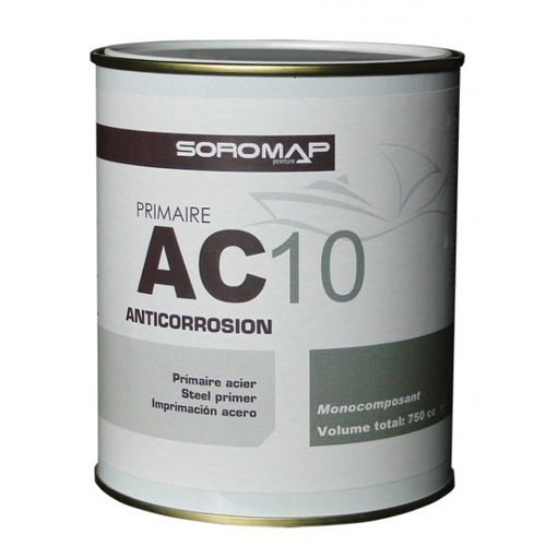 Imprimación para barco - AC10 - GROUPE SOROMAP - para acero / monocomponente / antiherrumbre
