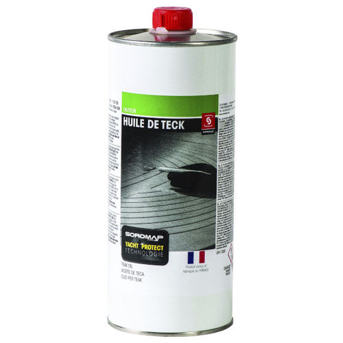 Aceite para madera exótica - OILTECK - GROUPE SOROMAP - para cubierta / para barco